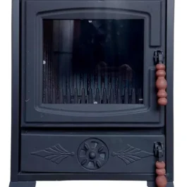 Cast Iron Stove with Oven, Durable Wood Stove Baking Oven, Stove by Burning Wood